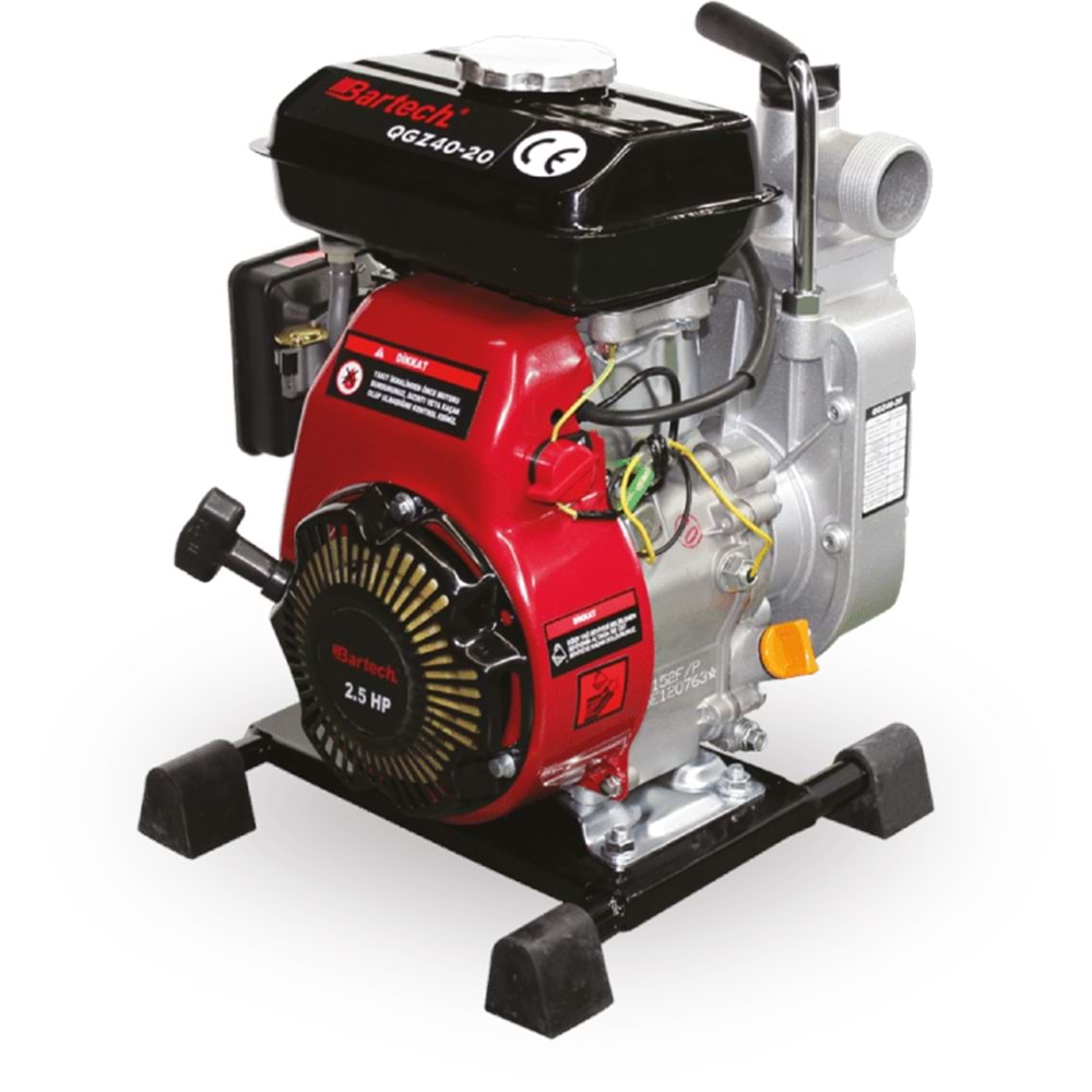 Bartech QGZ40-20 Benzinli Su Motoru Bartech QGZ40-20 Benzinli Su Motoru