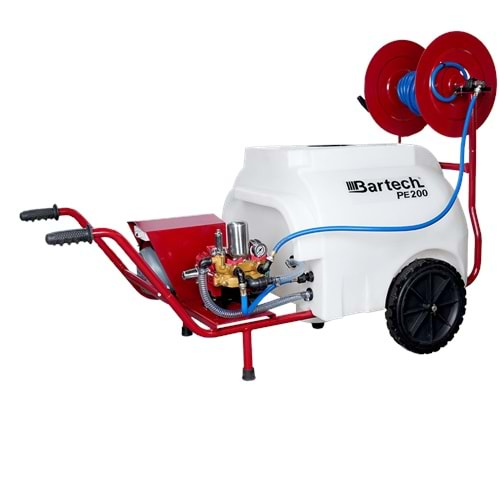 Bartech PE200 Elektrikli Pülverizatör 200 Litre 30'luk Pompa