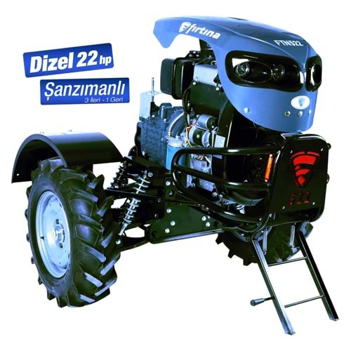 Fırtına 522 Dizel Marşlı Çapa Makinesi 22 HP