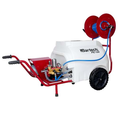 Bartech PE100 Elektrikli Pülverizatör 100 Litre 22'LİK POMPA