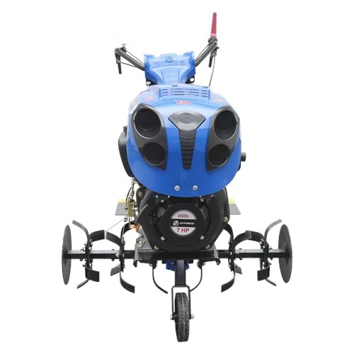 ŞİMŞEK 7 HP DİZEL 3 İLERİ 1 GERİ VİTES ÇAPA MAKİNESİ