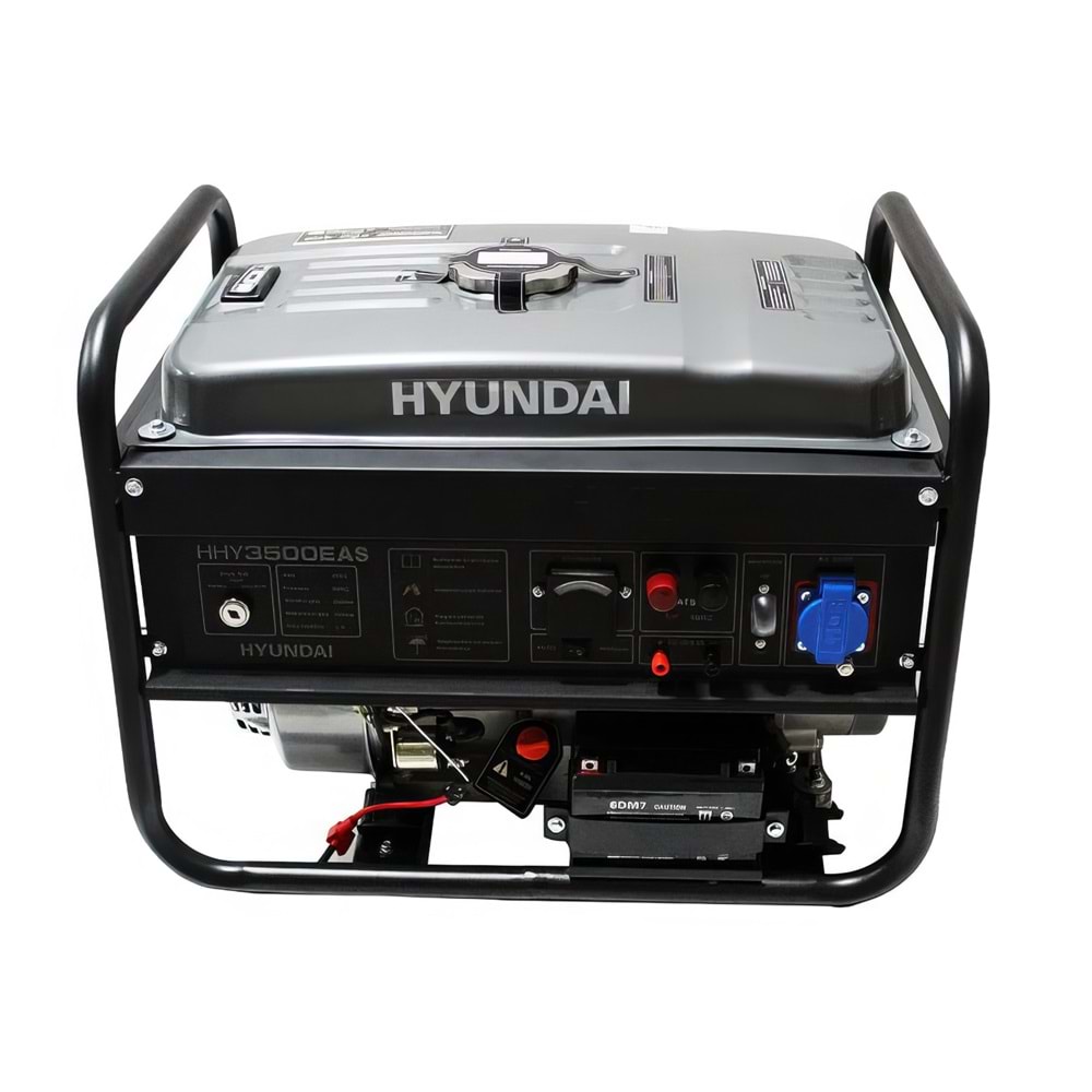 Hyundai HHY3500EAS Benzinli Marşlı Jeneratör 3.0kW Otomatik ATS