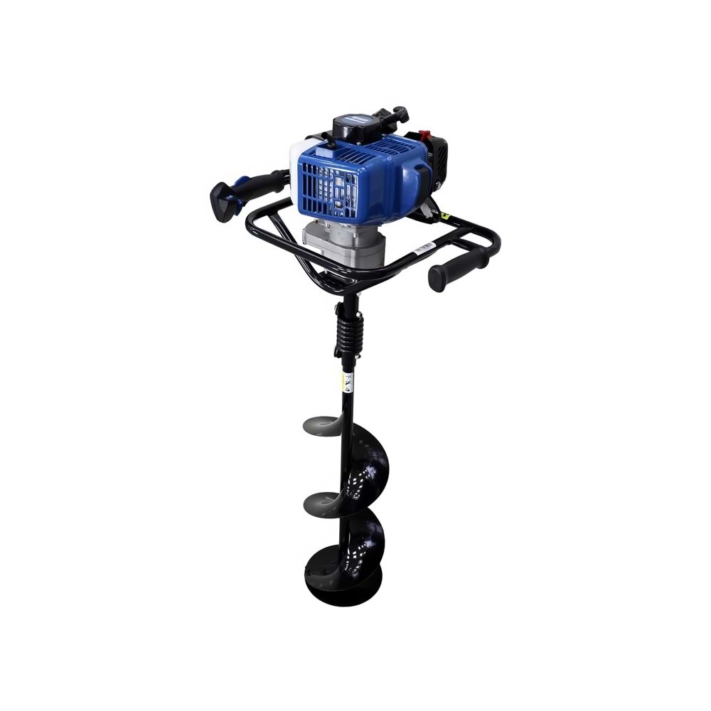 Hyundai Hyd55t Benzinli Toprak Burgu Makinası 20 Cm Burgulu