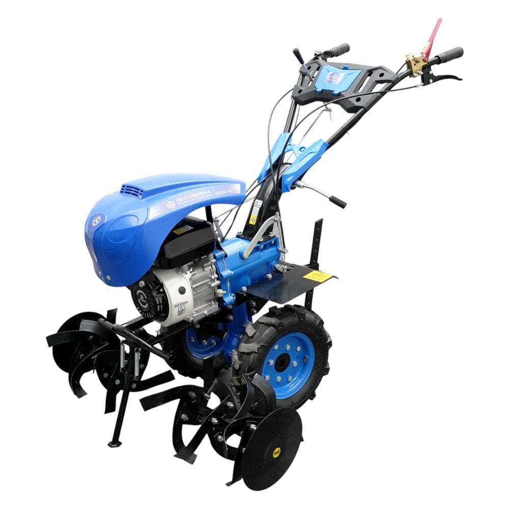 ŞİMŞEK 7 HP BENZİNLİ 2 İLERİ 1 GERİ VİTES ÇAPA MAKİNESİ