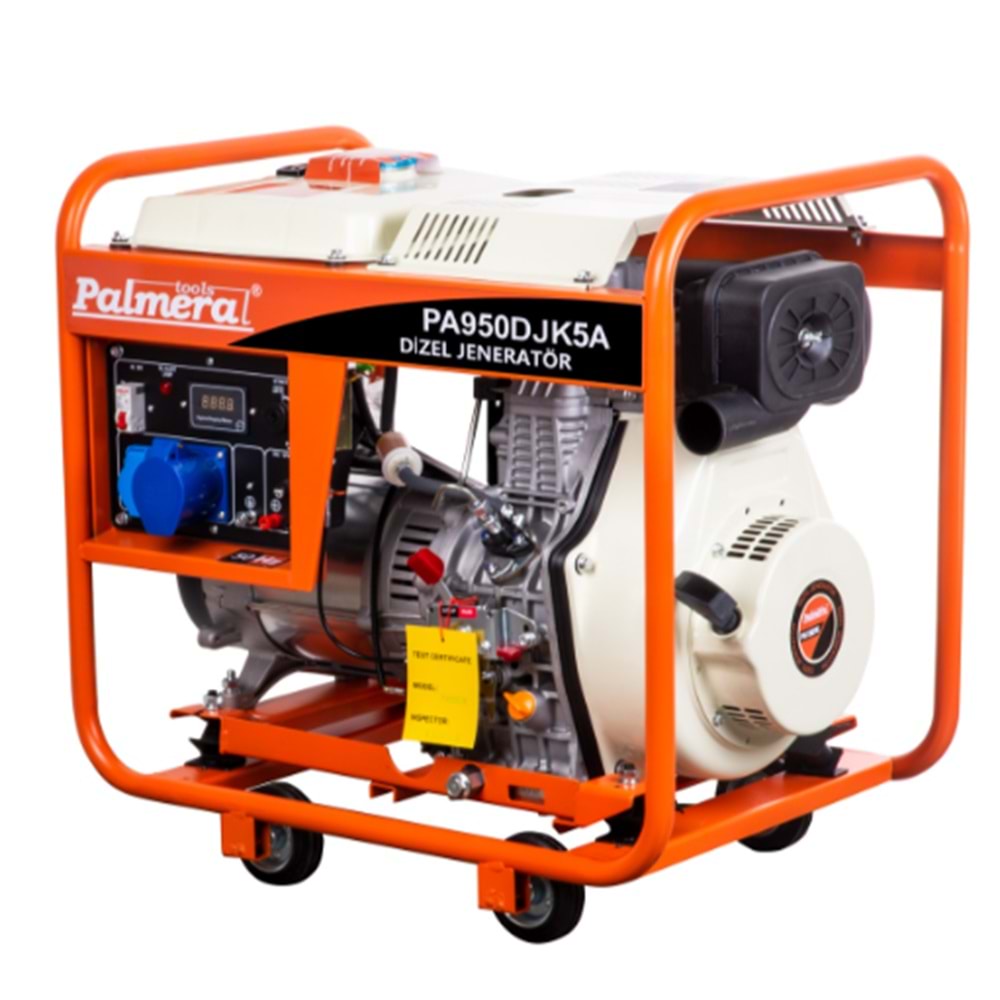 PALMERA PA950DJK5A EUR5 JENERATÖR 8,1 kVA DİZEL MARŞLI ATS UYUMLU