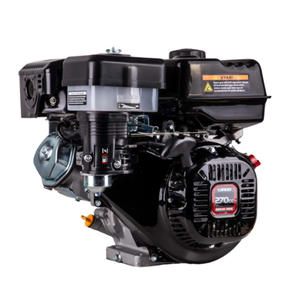 LONCIN G270F-A EUR5 BENZİNLİ MOTOR 9HP İPLİ