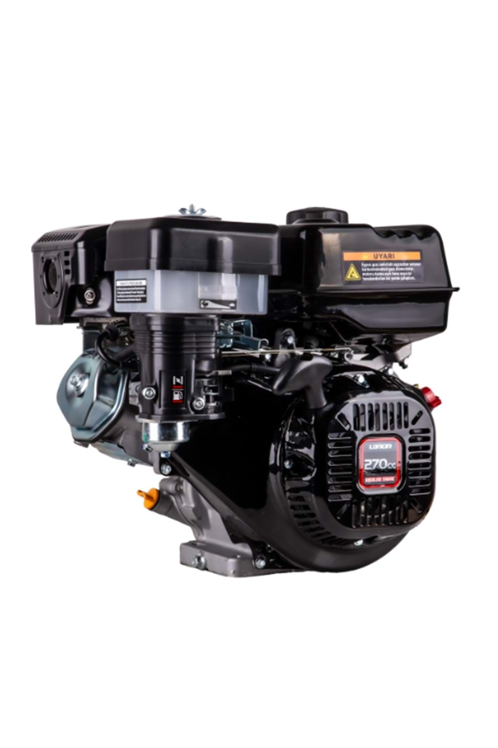 LONCIN G270F-A EUR5 BENZİNLİ MOTOR 9HP İPLİ