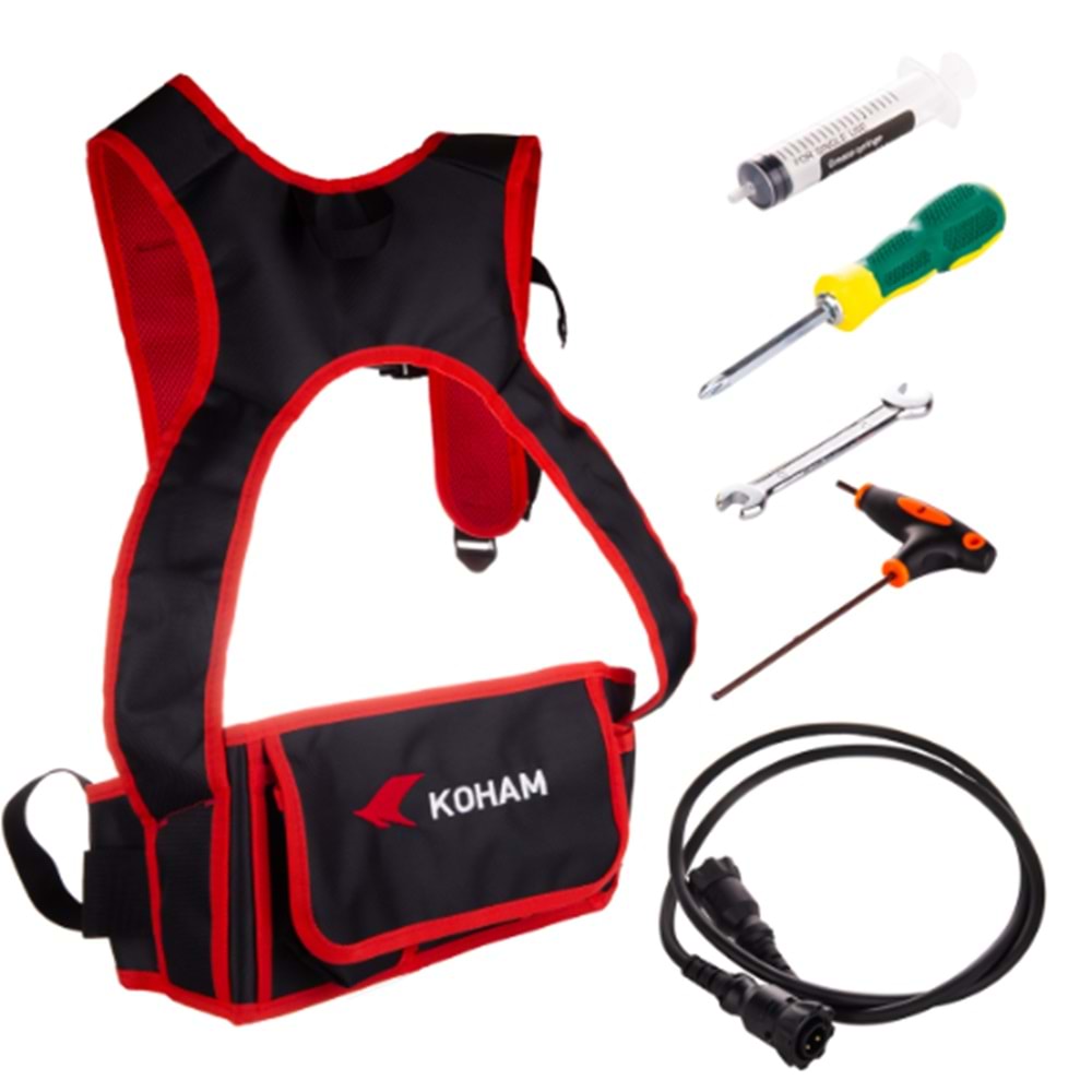 KOHAM KH-TP30 ÇAY TOPLAMA MAKİNESİ AKÜLÜ SEPETLİ